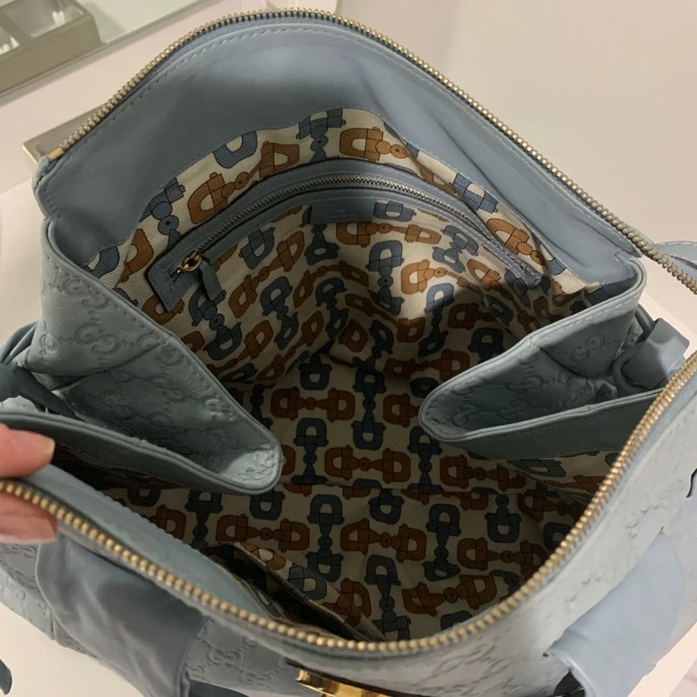 Gucci Limited edition Blue/Grey ladies bag - Picture 11 of 16